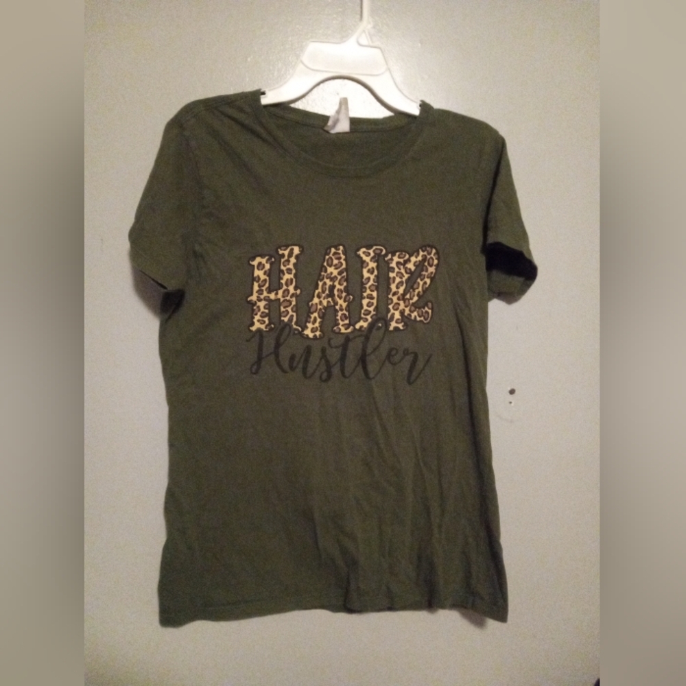 Green HAIR Hustler T-Shirt